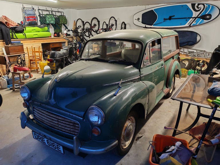 ​1967 Morris Minor Traveller Project - Low Mileage, Ready for Restoration