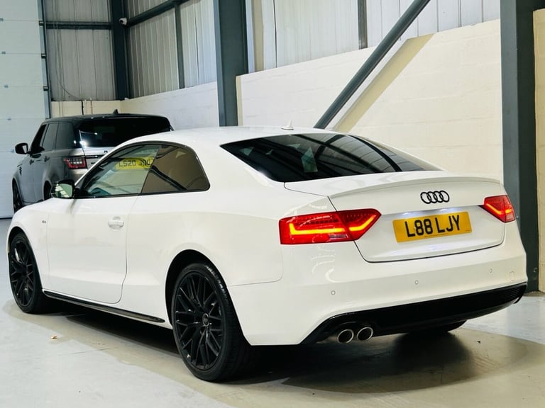 AUDI A5 2.0 TDI BLACK EDITION PLUS COUPE *ULEZ* 2 DOOR DIESEL MANUAL WHITE 2016