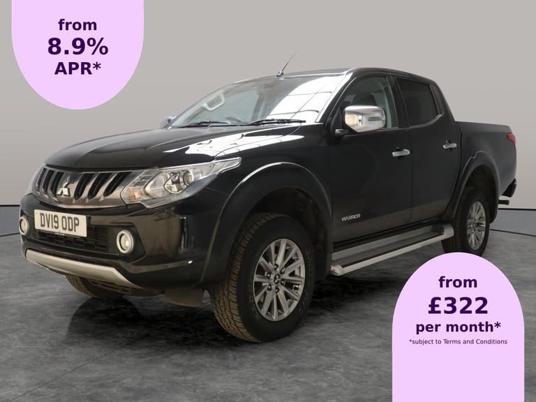 2019 Mitsubishi L200 2.4 DI-D DC Warrior Pickup Double Cab 4dr Diesel Manual 4WD Euro 6 (178 ps) ...