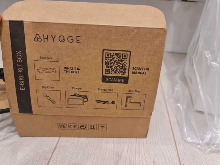 Hygge Vester Electric Folding eBike - white