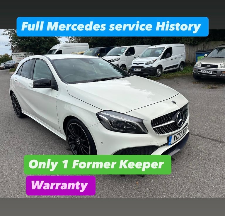 2017 Mercedes-Benz A-Class 2.1 A200d AMG Line (Premium) 7G-DCT Euro 6 (s/s) 5dr HATCHBACK Diesel ...
