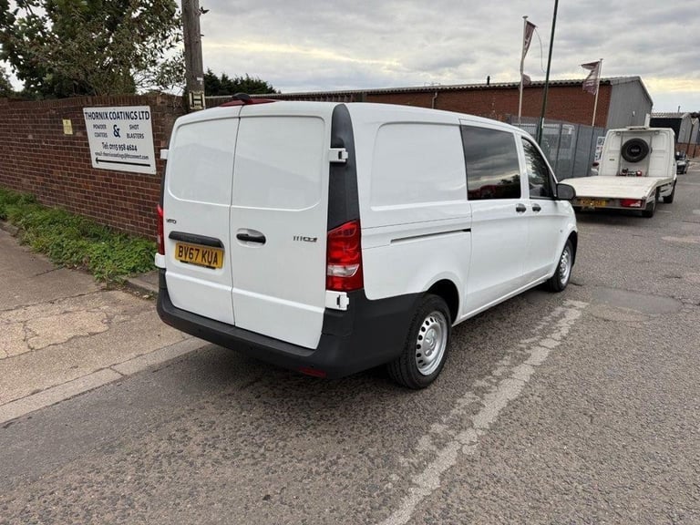 2017 67 MERCEDES-BENZ VITO 1.6 111 CDI PANEL VAN 6DR DIESEL MANUAL FWD L2 EURO 6