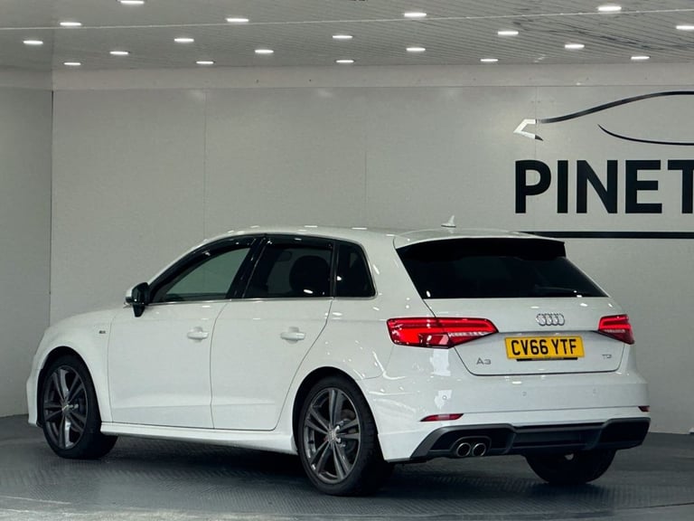 2016 Audi A3 2.0 TDI S line Sportback 5dr Diesel S Tronic Auto 6Spd Euro 6 (s/s) (150 ps Hatchbac...