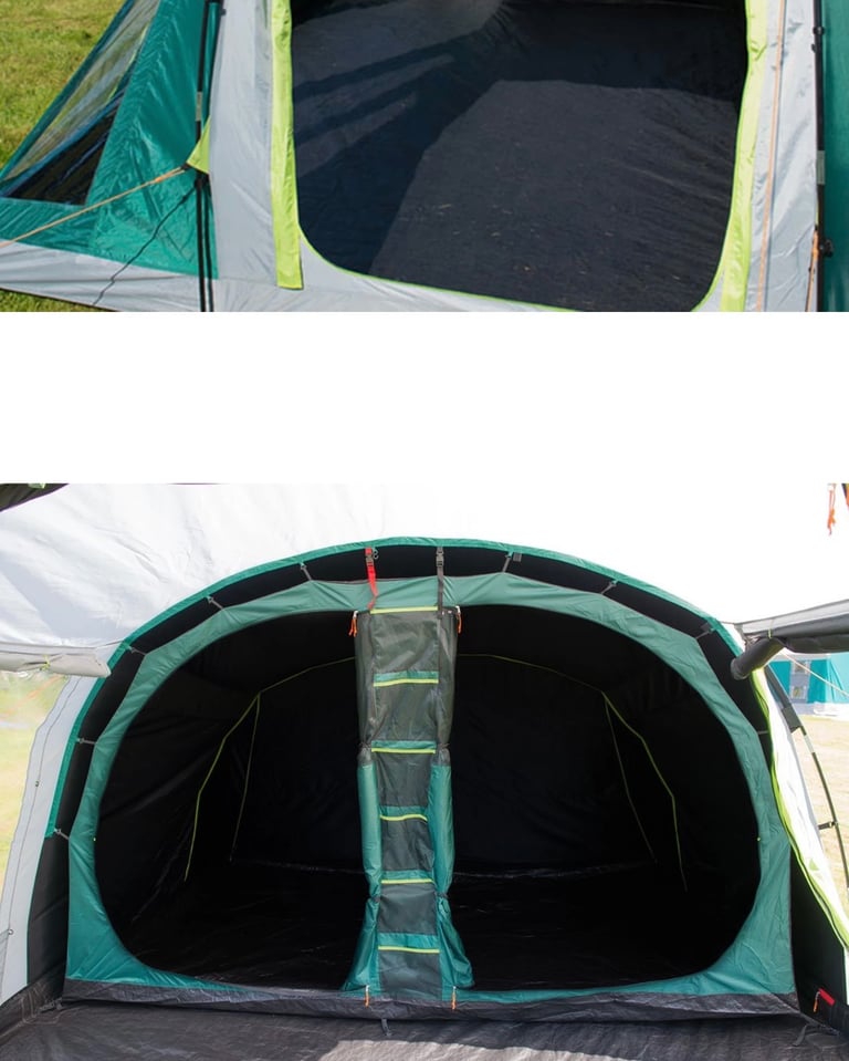 Used Once Coleman Mosedale 5 Tent Blackout Bedrooms Family Tent Camping Large 