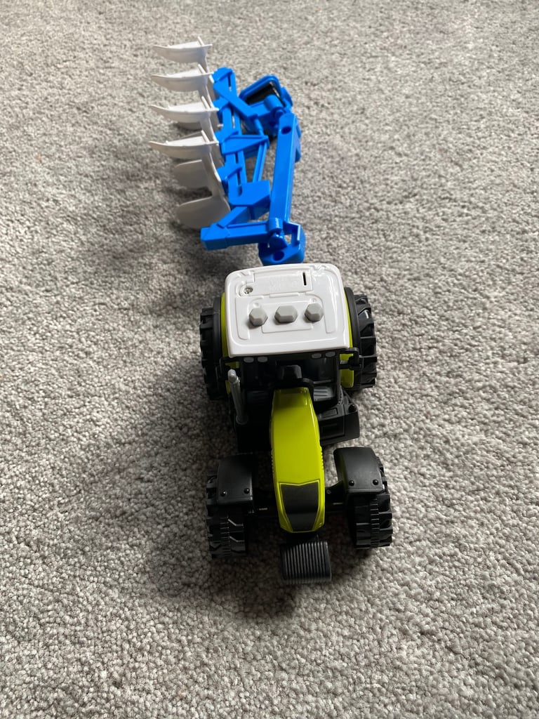 Tractor with Plough 
