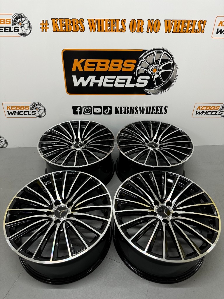 20" 2024 MERCEDES TURBINE TWIST ALLOY WHEELS C CLASS E CLASS S CLASS 
