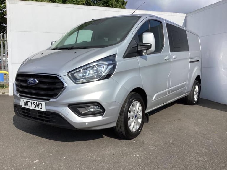 2021 Ford Transit Custom 2.0 320 EcoBlue Limited Crew Van Double Cab 5dr Diesel Auto L2 H1 Euro 6...