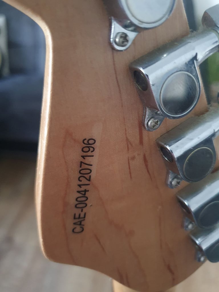 Fender squire strat electric guitar 