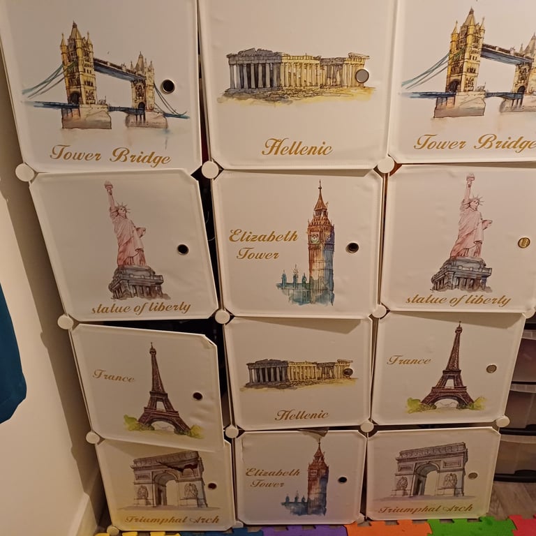 image for Kids wardrobe/storage cabinet