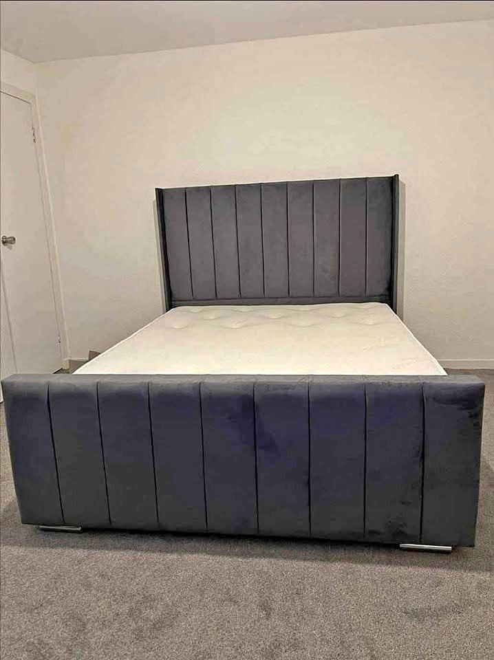 Luxury beds !! Brand new Double Royal Wing bed Frame with optional Mattress 