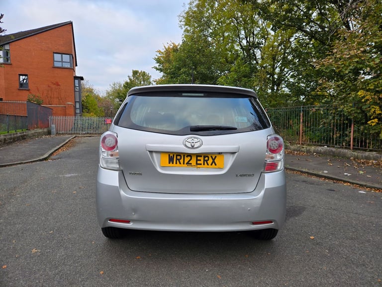 Toyota, VERSO, MPV, 7 Seater, 2012, Manual, 1998 (cc), 5 doors
