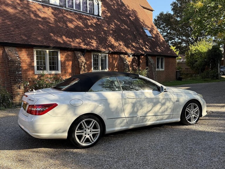 2012 Mercedes-Benz E Class 2.1 E220 CDI BlueEfficiency Sport Cabriolet 2dr Diesel G-Tronic+ Euro ...