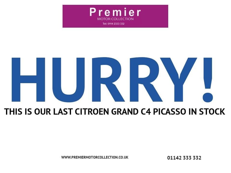 2017 Citroen C4 Grand Picasso 1.6 BlueHDi Flair MPV 5dr Diesel Manual Euro 6 (s/s) (120 ps) MPV D...