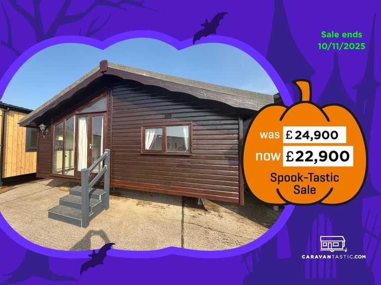 For Private Land / Offsite Sale - Cosalt Twin Lodge 28x20ft / 2 Bedrooms