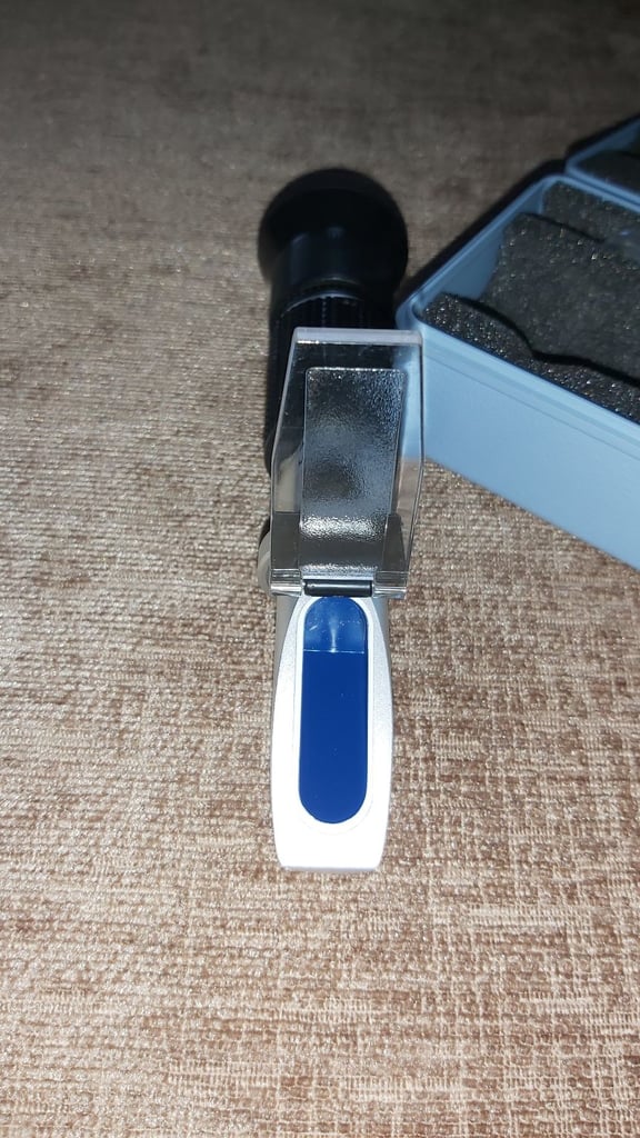 NEW Portable ATC Refractometer Freezing Point Meter for Glycol Antifreeze Coolant