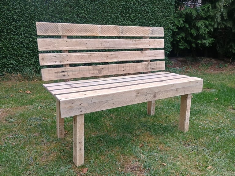 image for Solid 4ft Garden Bench 