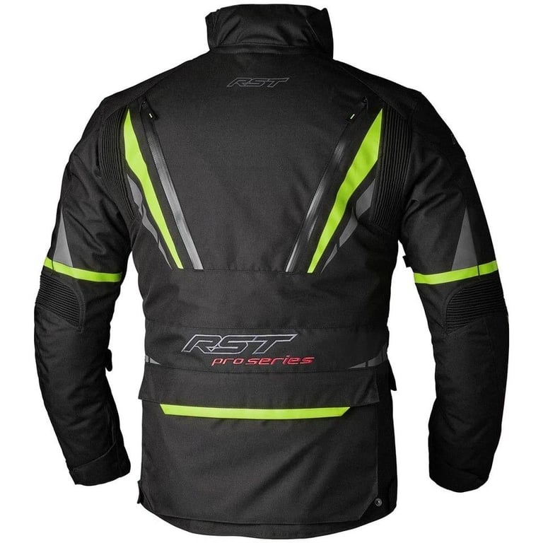 RST Pro Series Paragon 7 Textile Jacket - Black/Fluo Yellow