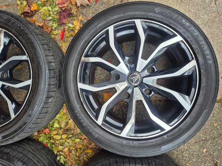 🌟Ford Transit 5x160 18 inch alloy wheels with MATCHING TYRES 6M++