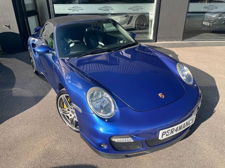 2007 57 PORSCHE 911 3.6 997 TURBO CABRIOLET 2DR PETROL TIPTRONIC S AWD (328 G/KM