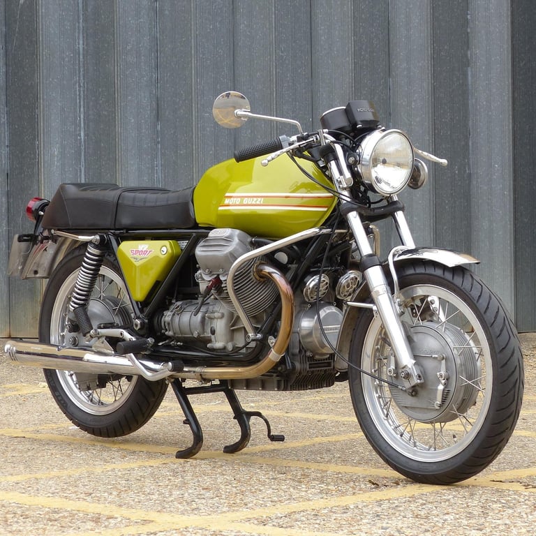 1974 MOTO GUZZI V7 SPORT – A Rare Gem in Impeccable Condition