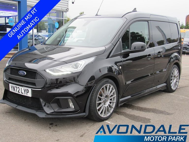 2022 Ford Transit Connect 240 EcoBlue GENUINE MS-RT AUTOMATIC BLACK EURO 6 RARE VAN 1.5 6dr Panel...