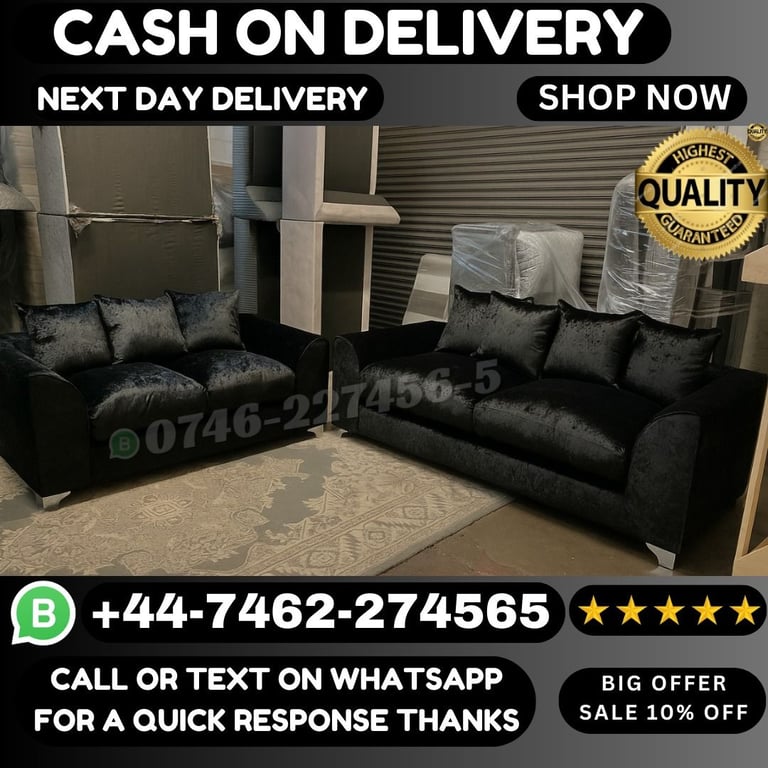 image for Top Quality Sofas Sale – Fast Delivery & Unbeatable Comfort!