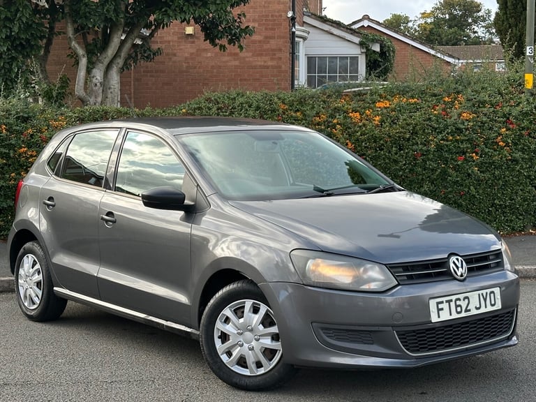 VOLKSWAGON POLO S 60, 1.2 PETROL, **ULEZ + 5 DR + LONG MOT**