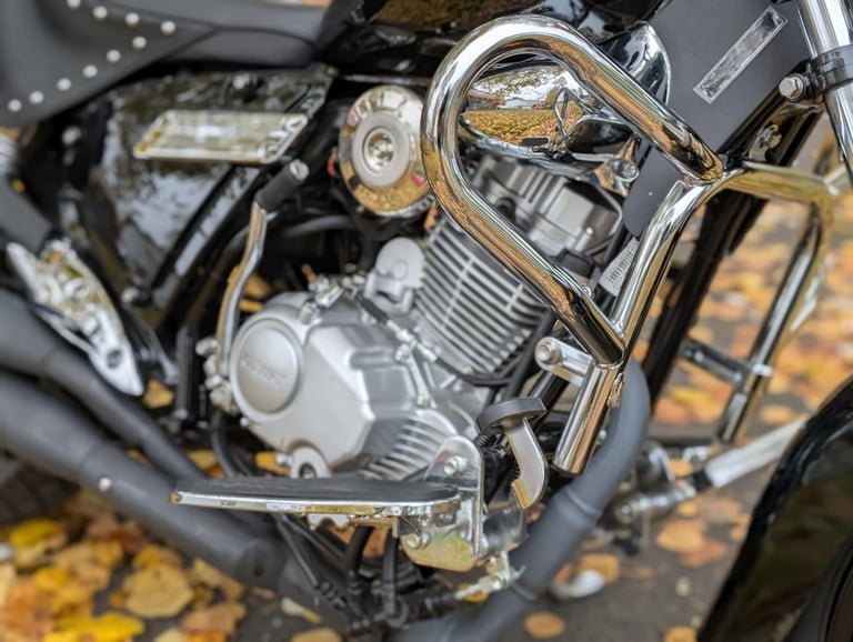 2025 Keeway Superlight 125 SE Gloss Black Only Covered 253 Miles Px Welcome