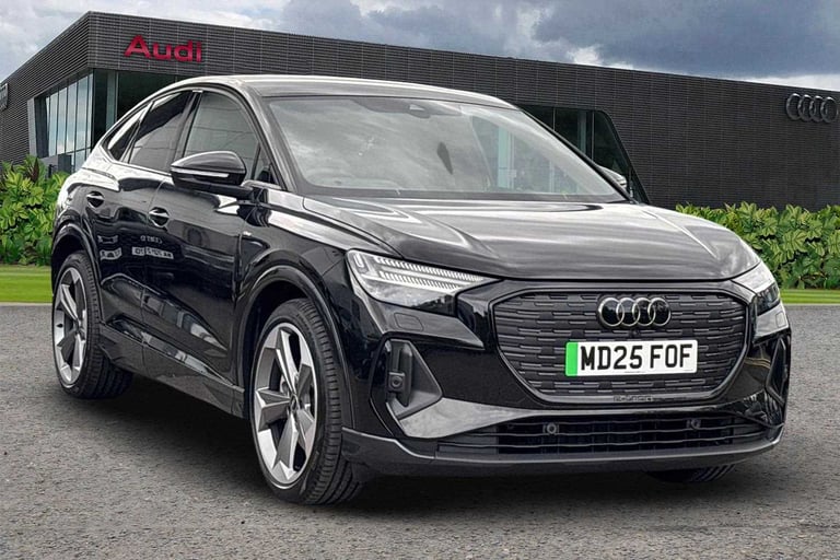 image for 2025 Audi Q4 e-tron 250kW 55 Quattro 82kWh Black Edition 5dr Auto SUV Electric Automatic