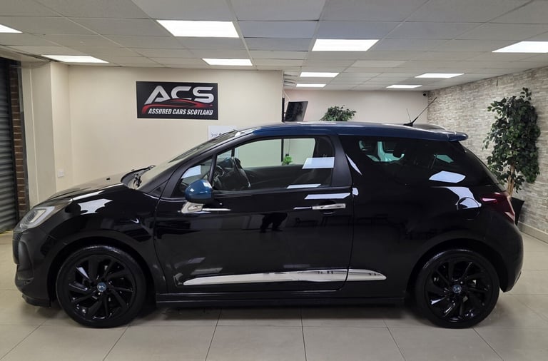 DS AUTOMOBILES DS 3 1.6 BlueHDi Prestige Black Manual WARRANTY 12 MONTHS MOT