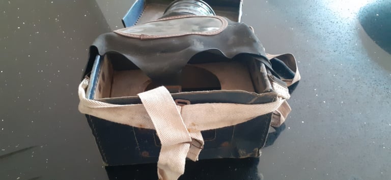 WW2 Gas Mask In Box