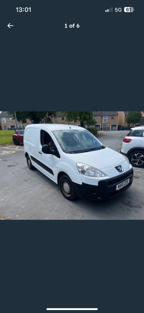 image for Peugeot, PARTNER, Panel Van, 2010, Manual, 1560 (cc)