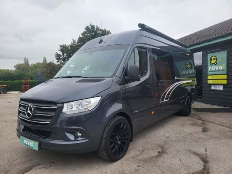 Sportec Sport Mercedes Race Van Automatic 4 berth 2 belt rear garage campervan
