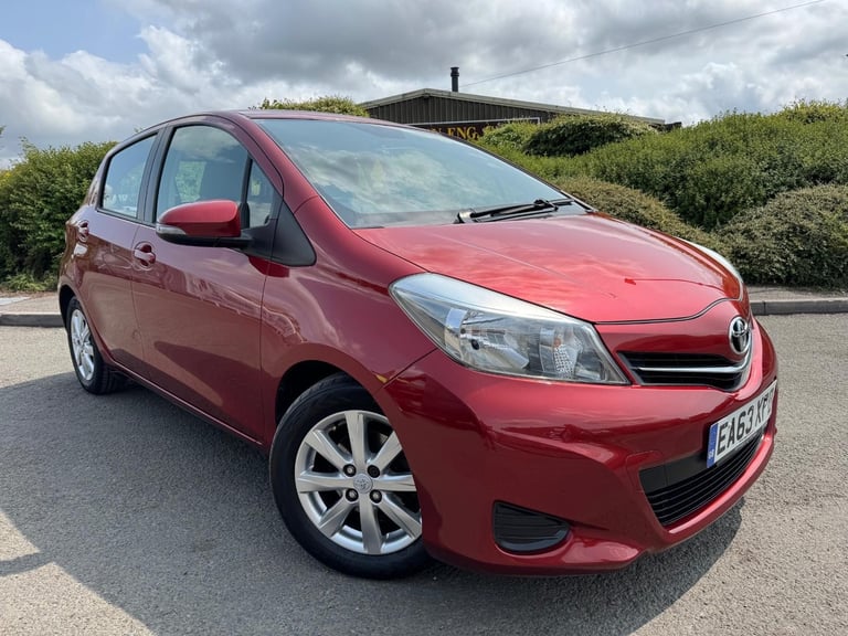 2013 (63) TOYOTA YARIS 1.4 D-4D TR 5dr, BLUETOOTH, REVERSE CAMERA, £35 ROAD TAX!