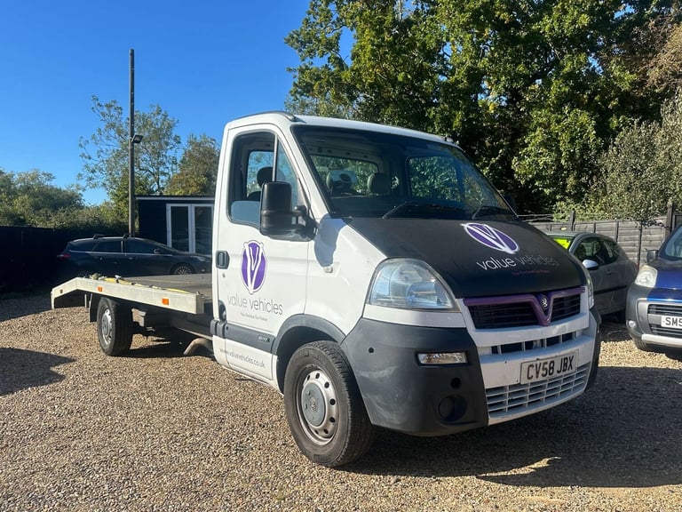 image for 2008 Vauxhall Movano 2.5 Movano 3500 CDTI  RECOVERY TRUCK Chassis Cab Diesel Manual