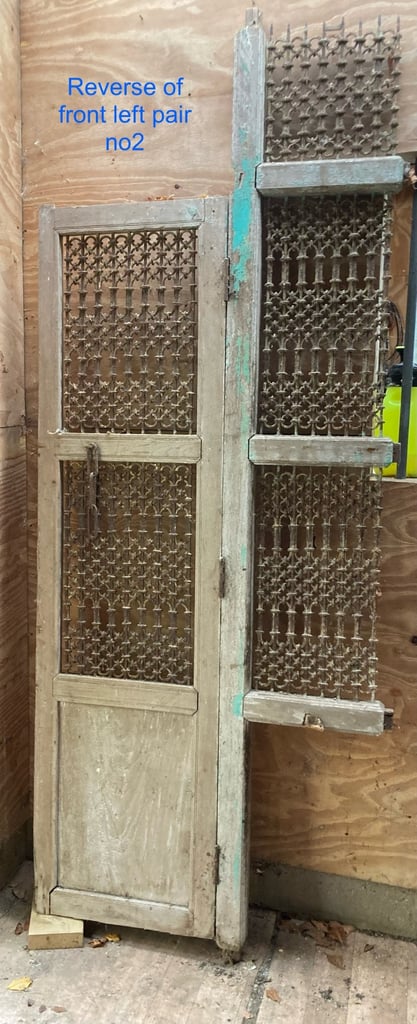 Indonesian jali doors/screens