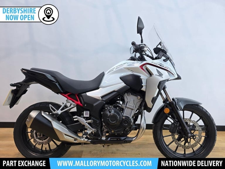 Honda CB500X 500 White 2021 - Centre Stand, ABS, Digital Display