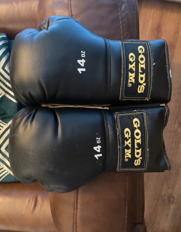 image for Gold gym 14oz boxing 🥊 gloves