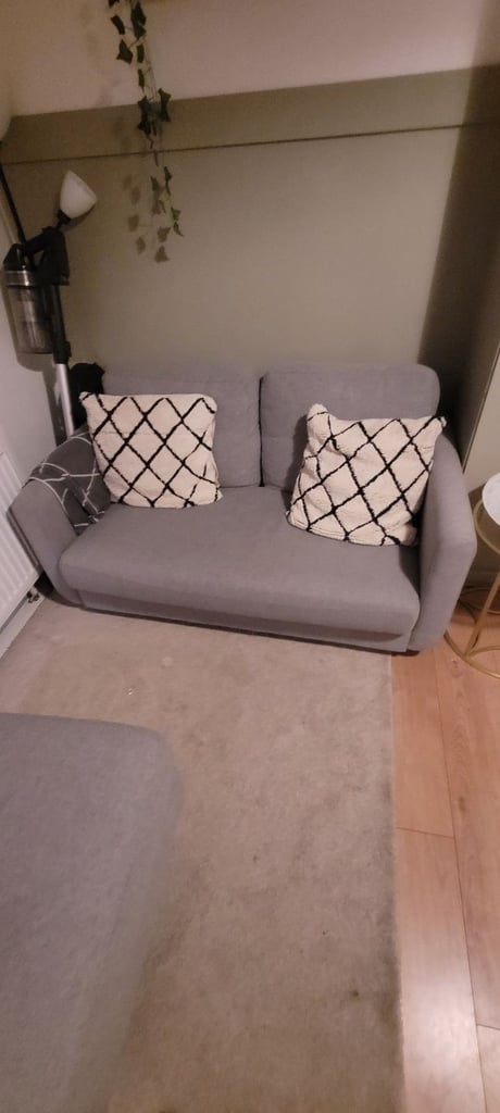 Habitat Grey 2 Seater Sofa