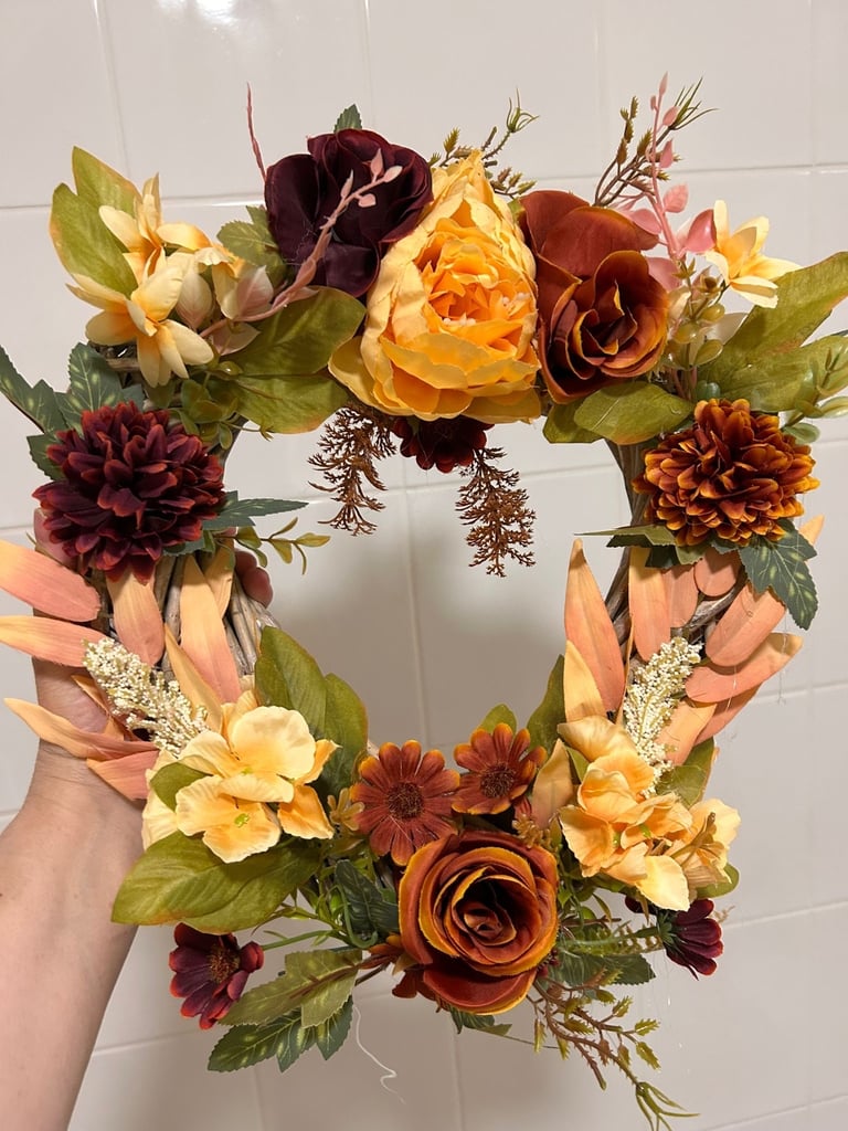 image for seasonal door wreath 