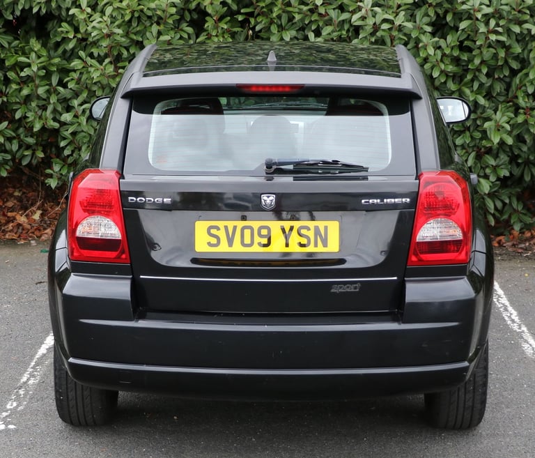 2009 Dodge CALIBER, 1.8 cc Petrol, Manual, Black, 52k Low Mileage, Service History