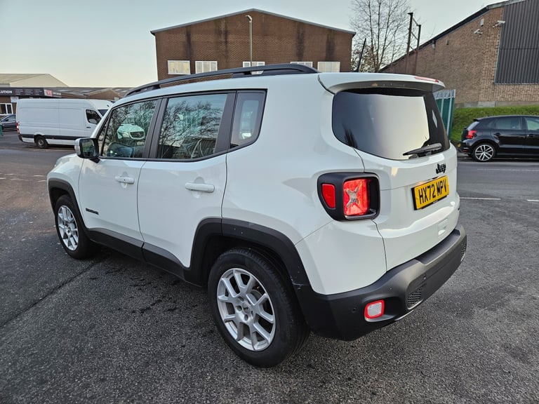 2022 72 Jeep Renegade 1.0 T3 GSE Limited White 5dr Damaged Repaired