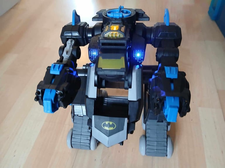 image for Remote control Imaginext Batman BatBot with movement, lights and sounds 