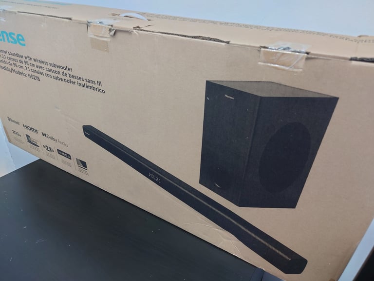 Hisense Soundbar with Wireless Subwoofer HS21 200W