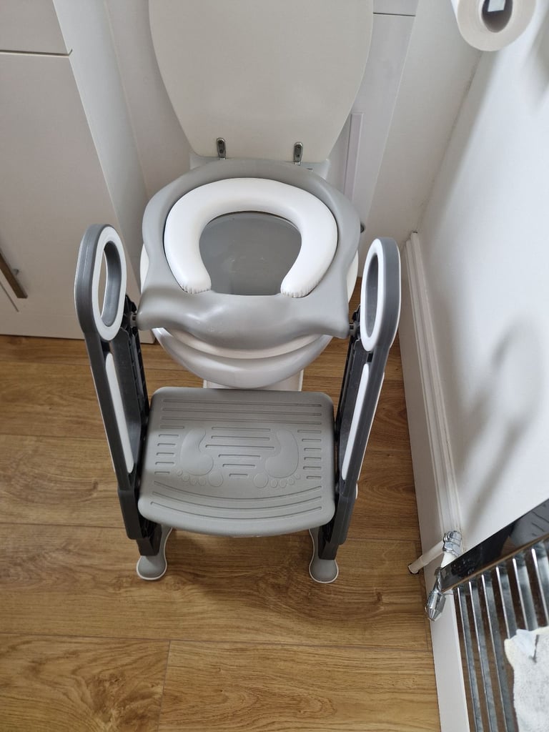 image for Toddler toilet seat and step