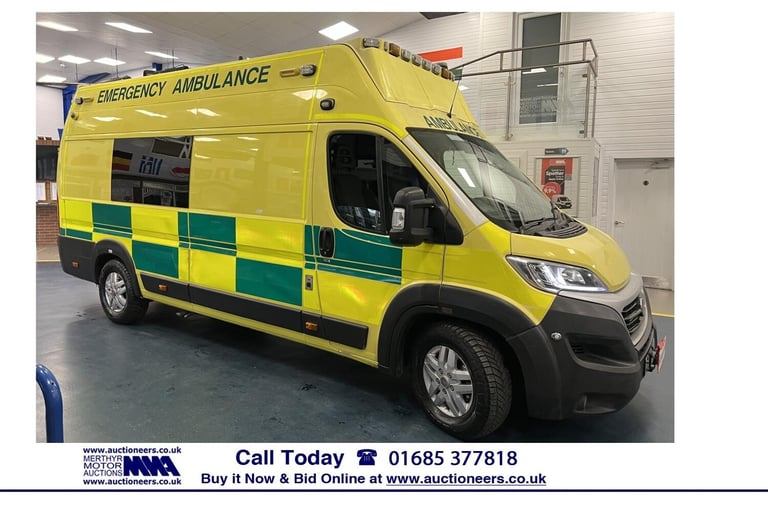 2018 Fiat Ducato 42 MAXI 2.3 MULTIJET II 176PS AMBULANCE / CAMPER (EURO 6) PANEL VAN Diesel Manual