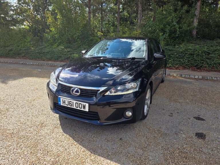 LEXUS CT 1.8 200H SE-L CVT EURO 5 SS 5DR 2011 Hybrid Automatic in Black