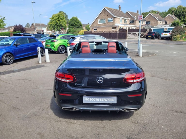 2019 Mercedes-Benz C Class 1.5 C200 MHEV AMG Line (Premium) Cabriolet G-Tronic+ Euro 6 (s/s) 2dr ...