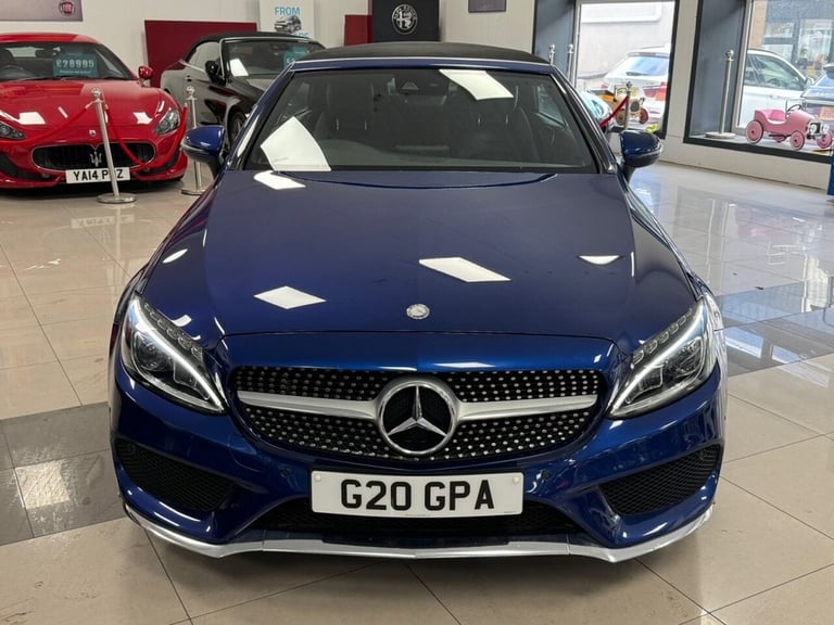 2017 G MERCEDES-BENZ C-CLASS 2.1 C220D AMG LINE CABRIOLET 2DR DIESEL G-TRONIC+ E
