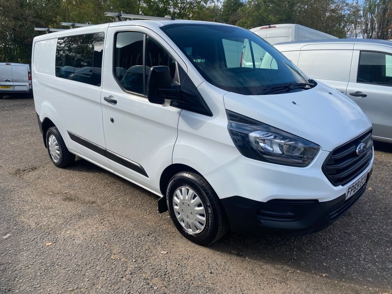 2019 69Reg Ford Transit Custom Leader 6 Seater Crew Van 2.0TDCi Euro6 +VAT
